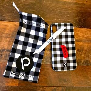 Loopy iPhone X \ XS Buffalo Plaid phone case